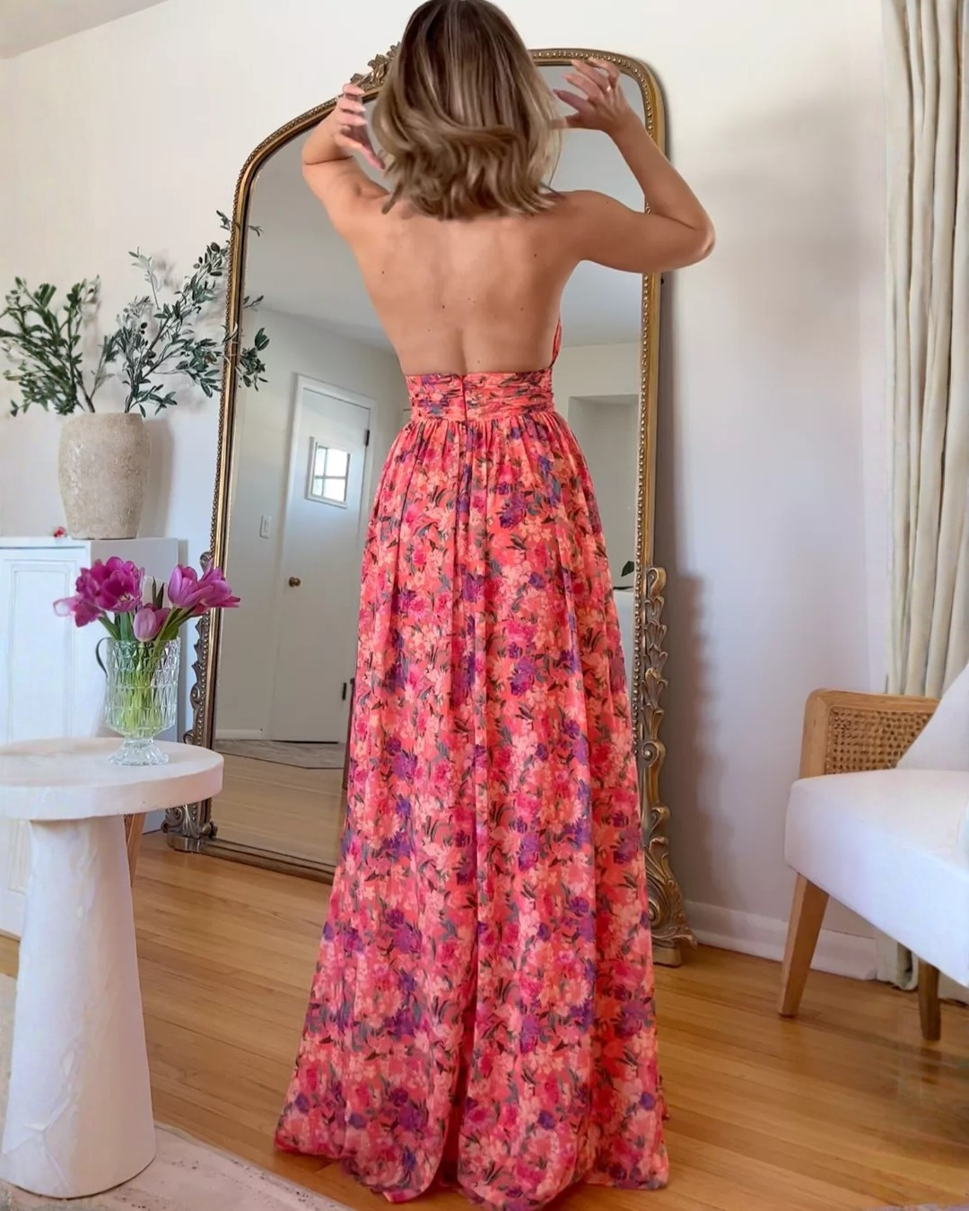 LunaBloom maxi dress