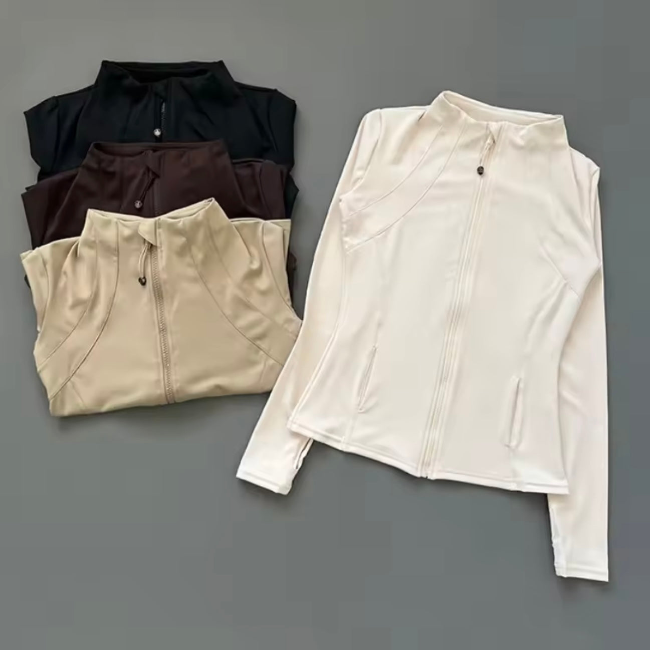 Sleek Zip-Up performance jacket