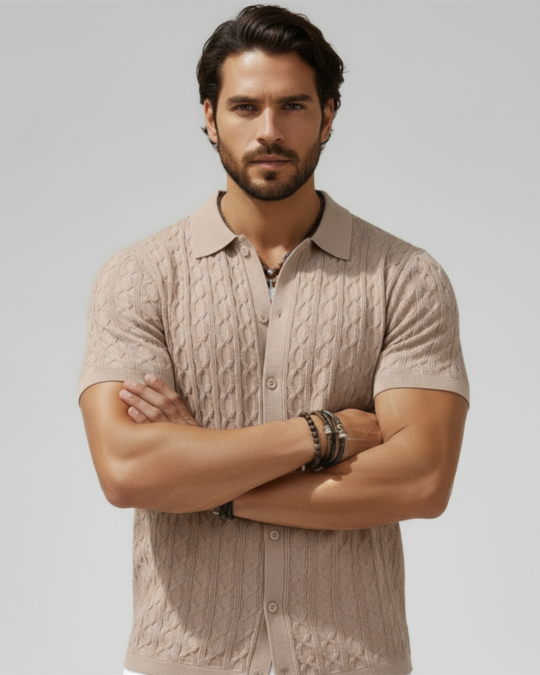 Heritage knit polo