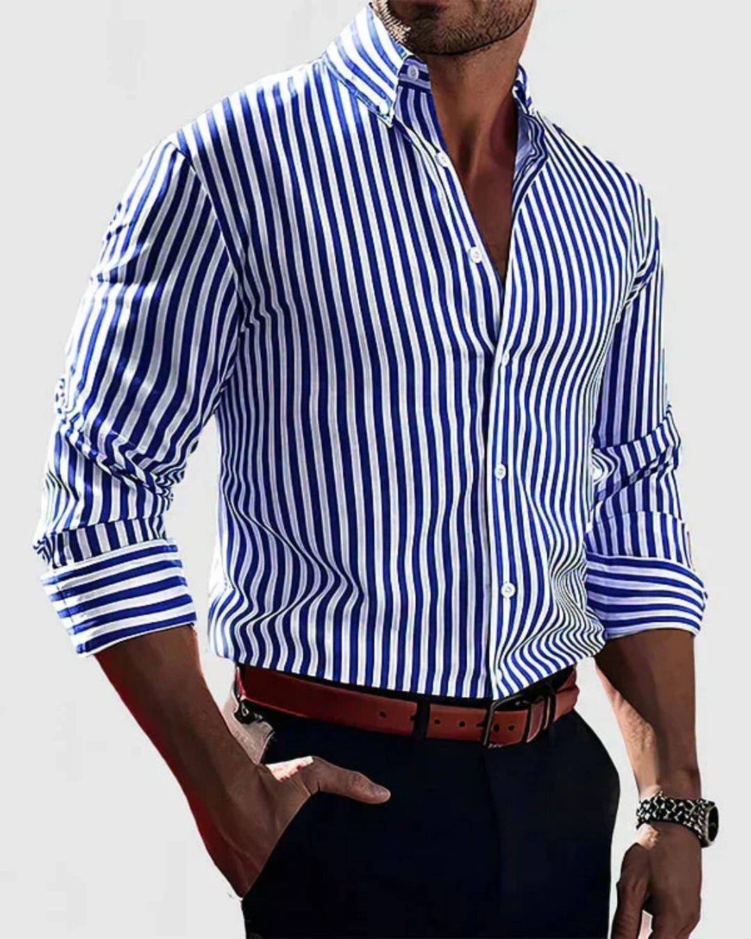 Rivon™ striped shirt