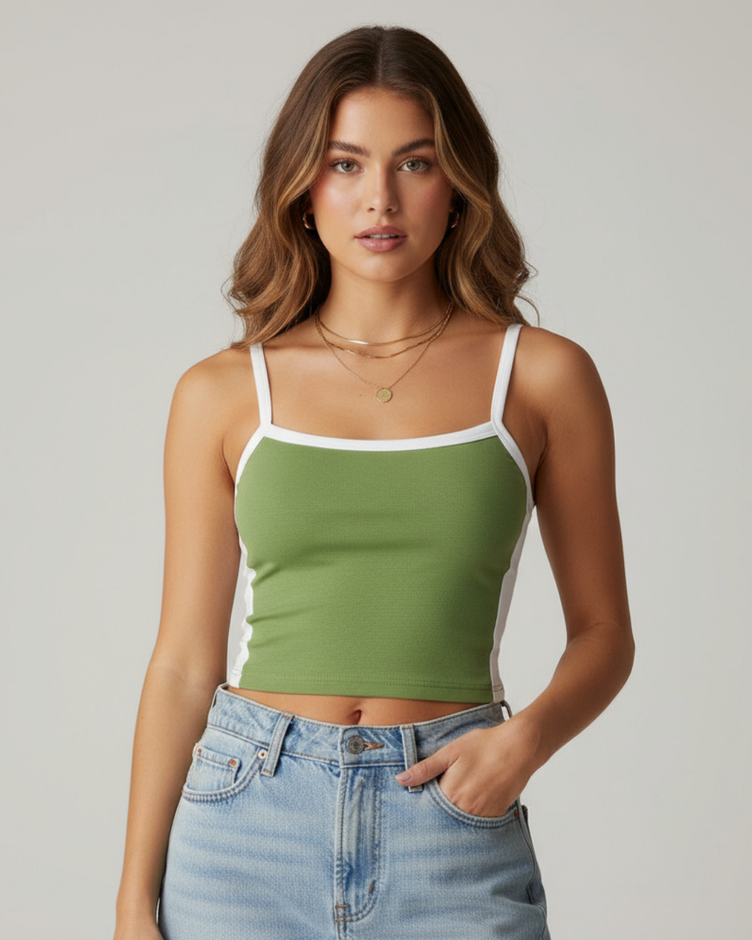Ava cropped top