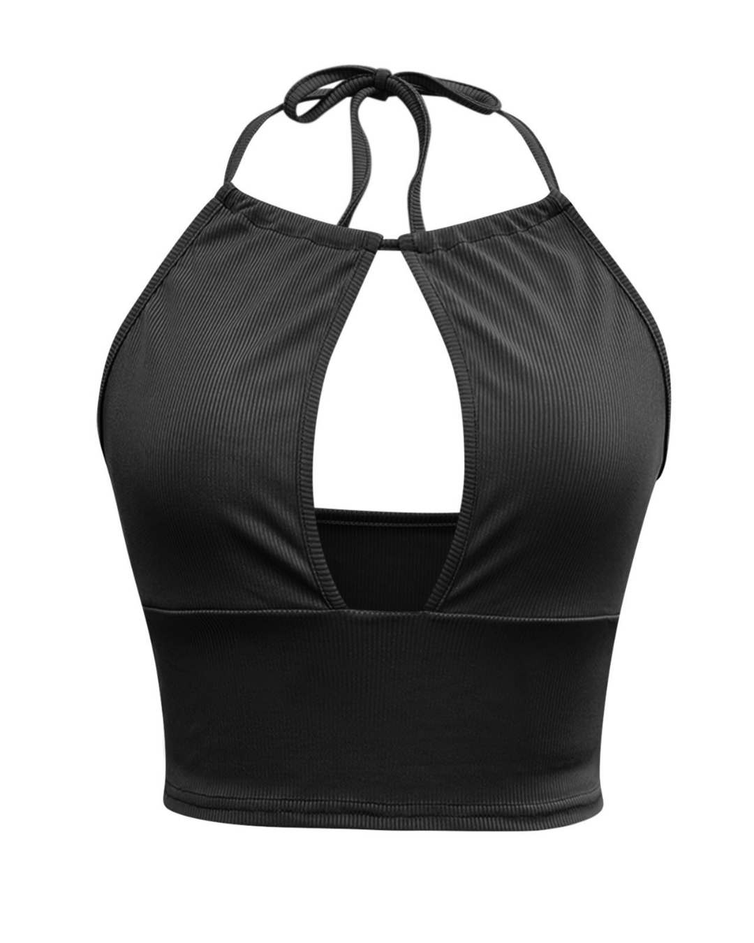 Mykonos halter crop top