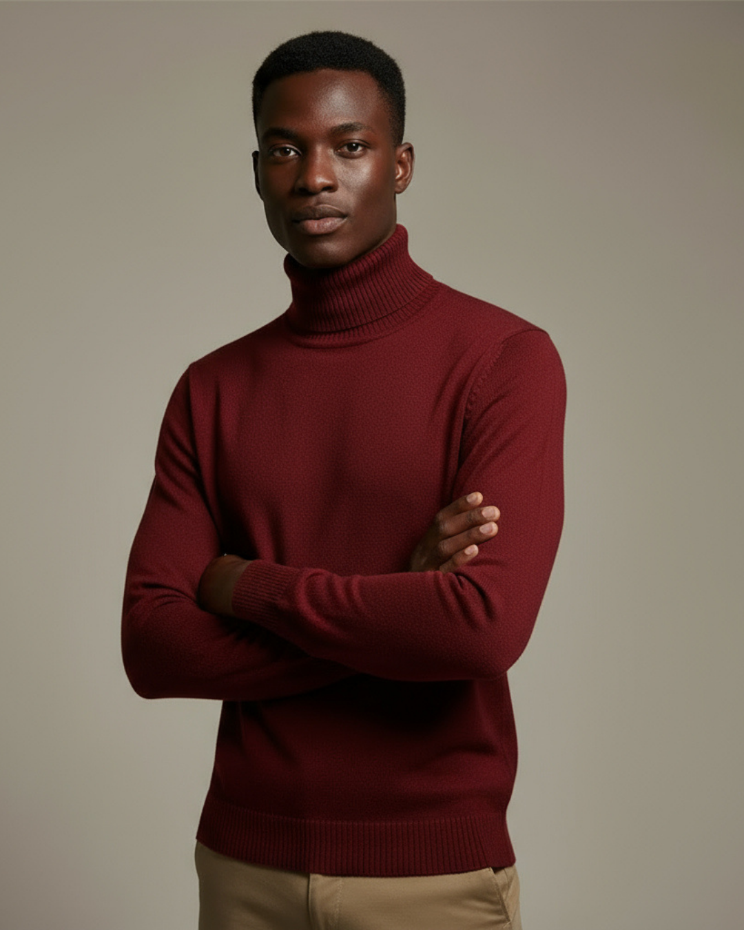 Classic turtleneck sweater